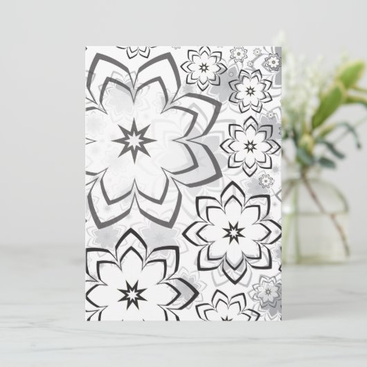 Floral Design 11 Kaart (Staand voorkant)