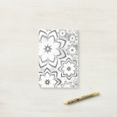 Floral Design 11 Post-it® Notes (Op bureau)