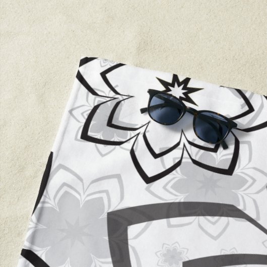 Floral Design 11 Strandlaken (In situ)