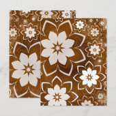 Floral Design 13 Briefkaart (Voorkant / Achterkant)