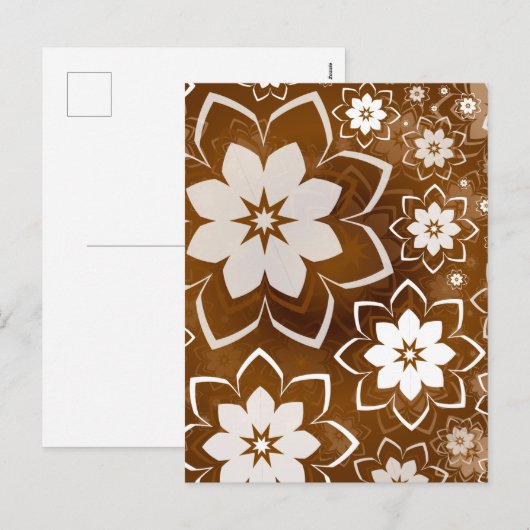 Floral Design 13 Feestdagenkaart (Voorkant / Achterkant)