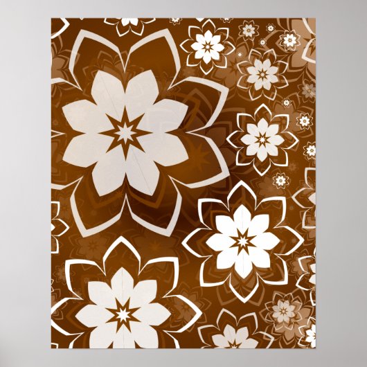 Floral Design 13 Poster (Voorkant)