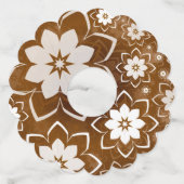 Floral Design 13 Wijnglaslabel (Achterkant)