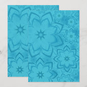 Floral Design 16 Bedankkaart (Voorkant / Achterkant)