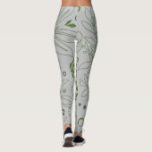 Floral Design 17 Leggings (Achterkant)