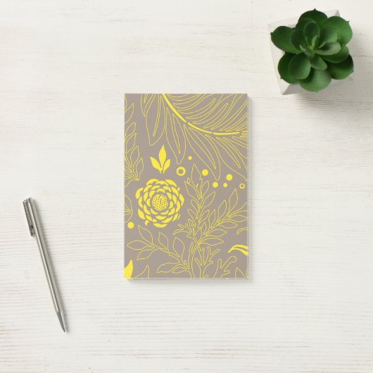 Floral Design 18 Post-it® Notes (Kantoor)