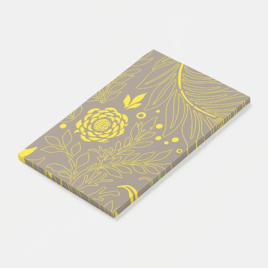 Floral Design 18 Post-it® Notes (Schuin)