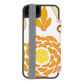 Floral Design 19 Incipio iPhone Portemonnee Hoesje (Agenda Achterkant)