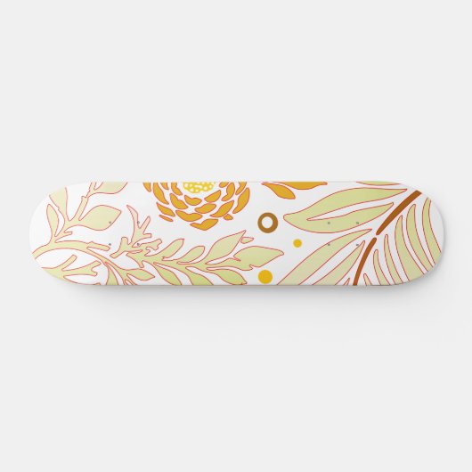 Floral Design 19 Persoonlijk Skateboard (Horizontaal)