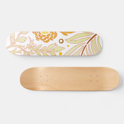 Floral Design 19 Persoonlijk Skateboard (Horizontaal)