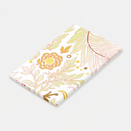 Floral Design 19 Post-it® Notes (Schuin)