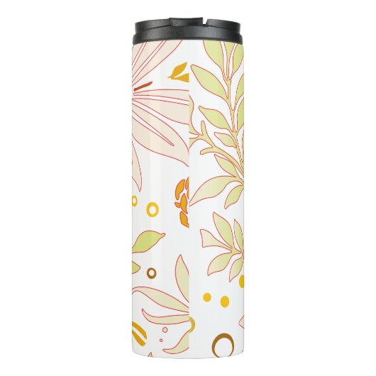 Floral Design 19 Thermosbeker (Achterkant)