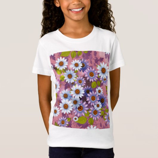 Floral Design 1 T-shirt (Voorkant)