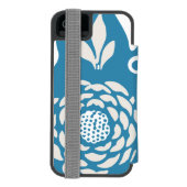 Floral Design 20 Incipio iPhone Portemonnee Hoesje (Agenda Achterkant)