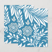 Floral Design 20 Notitiekaartje (Voorkant / Achterkant)