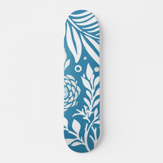 Floral Design 20 Persoonlijk Skateboard (Voorkant)