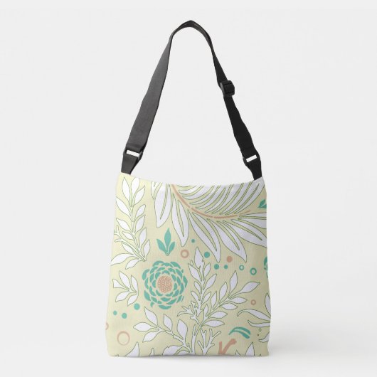 Floral Design 21 Crossbody Tas (Voorkant)