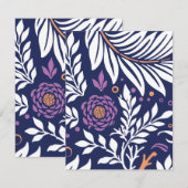 Floral Design 22 Notitiekaartje (Voorkant / Achterkant)