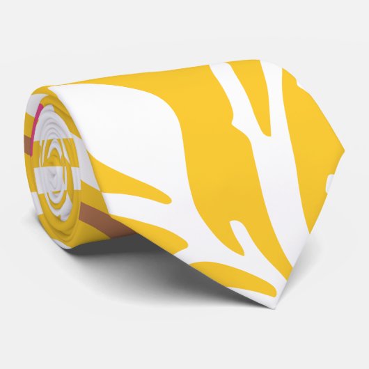 Floral Design 24 Stropdas (Opgerold)