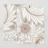 Floral Design 25 Briefkaart (Voorkant / Achterkant)