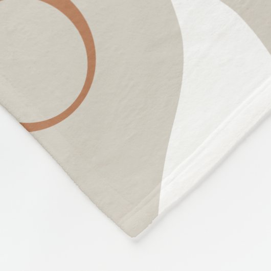 Floral Design 25 Fleece Deken (Hoek)