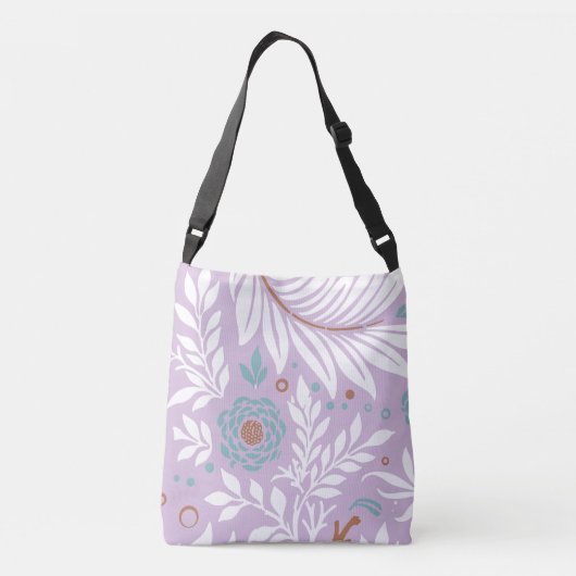 Floral Design 26 Crossbody Tas (Achterkant)