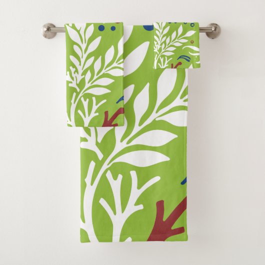 Floral Design 27 Bad Handdoek (Insitu)