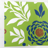 Floral Design 27 Drieluik Wenskaart (Binnenzijde eerst)