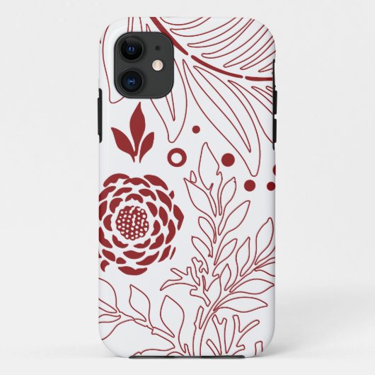 Floral Design 28 Case-Mate iPhone Case (Achterkant)