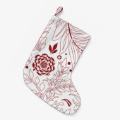 Floral Design 28 Kleine Kerstsok (Voorkant (Hangend))