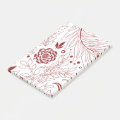 Floral Design 28 Post-it® Notes (Schuin)