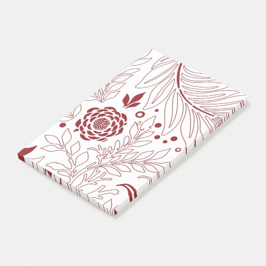 Floral Design 28 Post-it® Notes (Schuin)