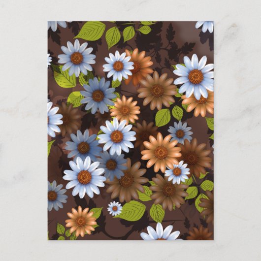 Floral Design 2 Briefkaart (Voorkant)