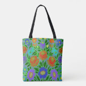 Floral design #2 tote bag (Achterkant)