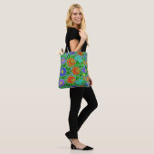 Floral design #2 tote bag (Op model)