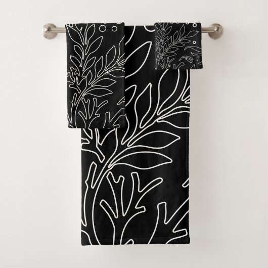 Floral Design 31 Bad Handdoek (Insitu)