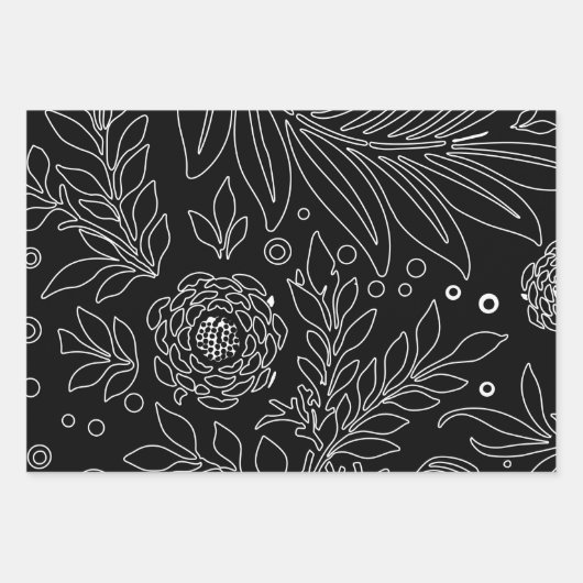 Floral Design 31 Inpakpapier Vel (Voorkant 3)