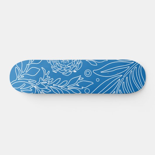 Floral Design 32 Persoonlijk Skateboard (Horizontaal)