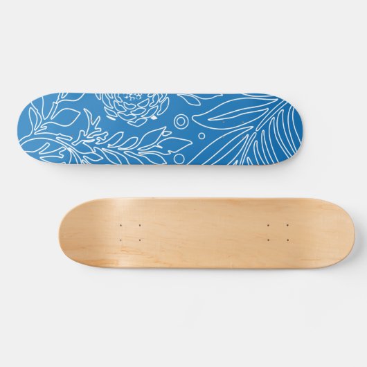 Floral Design 32 Persoonlijk Skateboard (Horizontaal)