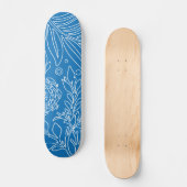 Floral Design 32 Persoonlijk Skateboard (Voorkant)