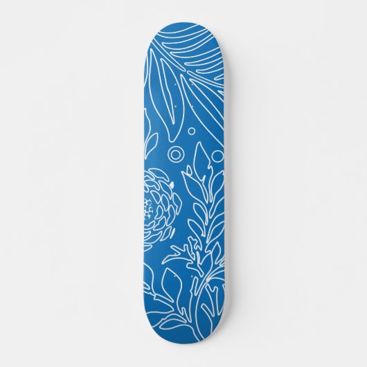 Floral Design 32 Persoonlijk Skateboard (Voorkant)