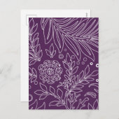 Floral Design 33 Feestdagenkaart (Voorkant / Achterkant)