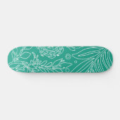 Floral Design 34 Persoonlijk Skateboard (Horizontaal)