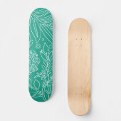 Floral Design 34 Persoonlijk Skateboard (Voorkant)