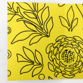 Floral Design 36 Drieluik Wenskaart (Binnenzijde eerst)