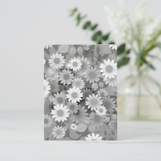 Floral Design 3 Feestdagenkaart (Staand voorkant)