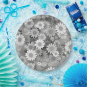 Floral Design 3 Papieren Bordje (Feest)