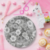 Floral Design 3 Papieren Bordje (Feest)