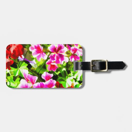 Floral Design 5 Light.jpg Bagagelabel (Voorkant horizontaal)