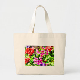 Floral Design 5 Light.jpg Grote Tote Bag